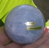 Blaue Calcit Kugel