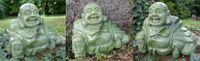 großer grüner Jaspis Edelstein Buddha Figur 4 kg