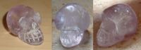 Amethyst Kristallschädel 25 g Sonderangebot