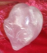 Amethyst Kristallschädel reduziert