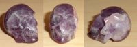 Mini Amethyst Kristallschädel 12 g energetisiert