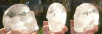 Bergkristallschädel aus Brasilien ca. 510 g