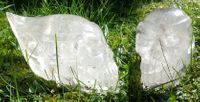 Bergkristall Kristallschädel Traveller 3,95 kg