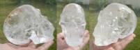 Bergkristall Kristallschädel ca. 765 g Urvertrauen