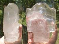 Bergkristall Kristallschädel ca. 500 g
