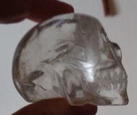 klarer Bergkristallschädel 170 g Brasilien
