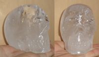 Bergkristallschädel 550 g Brasilien