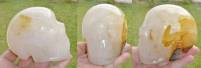 Golden Healer Kristallschädel aus Brasilien ca. 530 g
