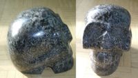 Gabbro Kristallschädel sehr großer 8,6 kg