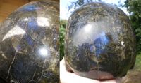 Labradorit Kristallschädel aus Brasilien ca. 5,5 kg