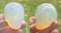 Opalith Kristallschädel